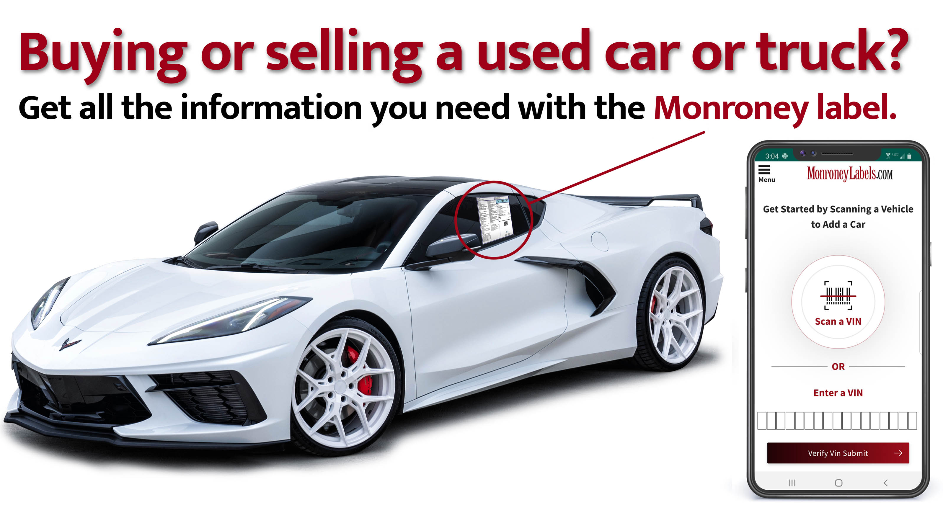 Get all the information you need with the Monroney label.